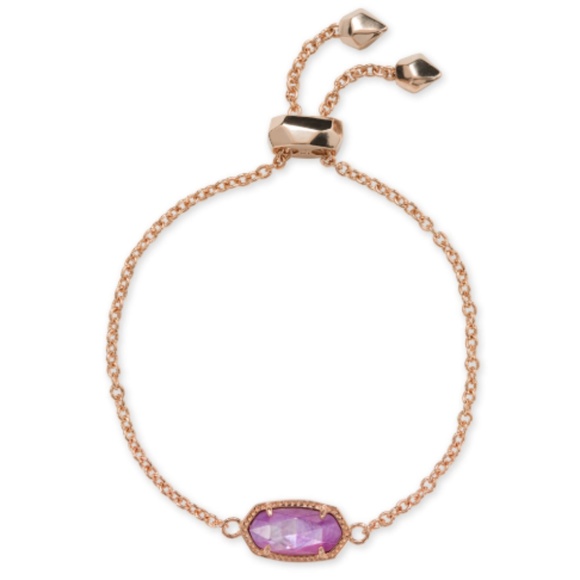 LAST ONE!! Elaina Rose Gold Bracelet in Lilac - Picture 4 of 6
